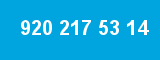 920 217 53 14 920 217 53 14